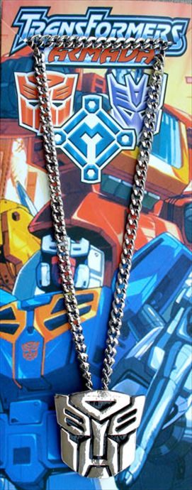 transformer anime necklace