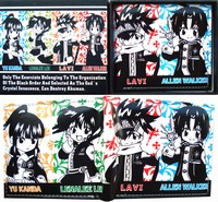 D.Gray-man anime wallet