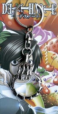 Death note anime keychain