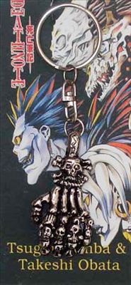 Death note anime keychain