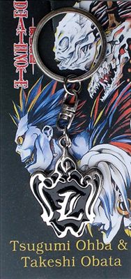 Death note anime keychain