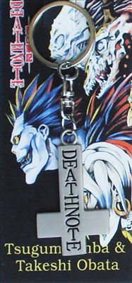 Death note anime keychain