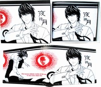 Death note anime wallet