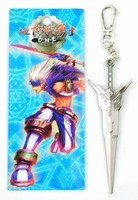 Dungeon N Fighter anime keychain