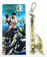 Final Fantasy anime keychain