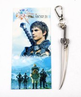 Final Fantasy anime keychain