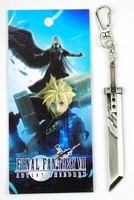 Final Fantasy anime keychain