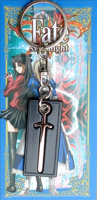 Fate stay night anime keychain