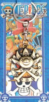 one piece anime keychain