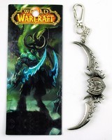 World Of Warcraft anime keychain