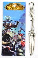 World Of Warcraft anime keychain