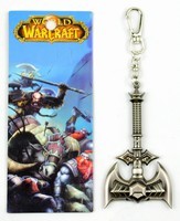 World Of Warcraft anime keychain