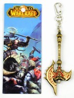 World Of Warcraft anime keychain