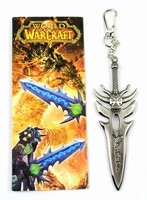 World Of Warcraft anime keychain