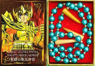 saint seiya anime necklace