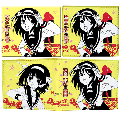 Suzumiya Haruhi anime wallet