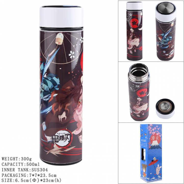 Demon Slayer Kimets Full Color vacuum Double layer 304 stainless steel Thermos Cup