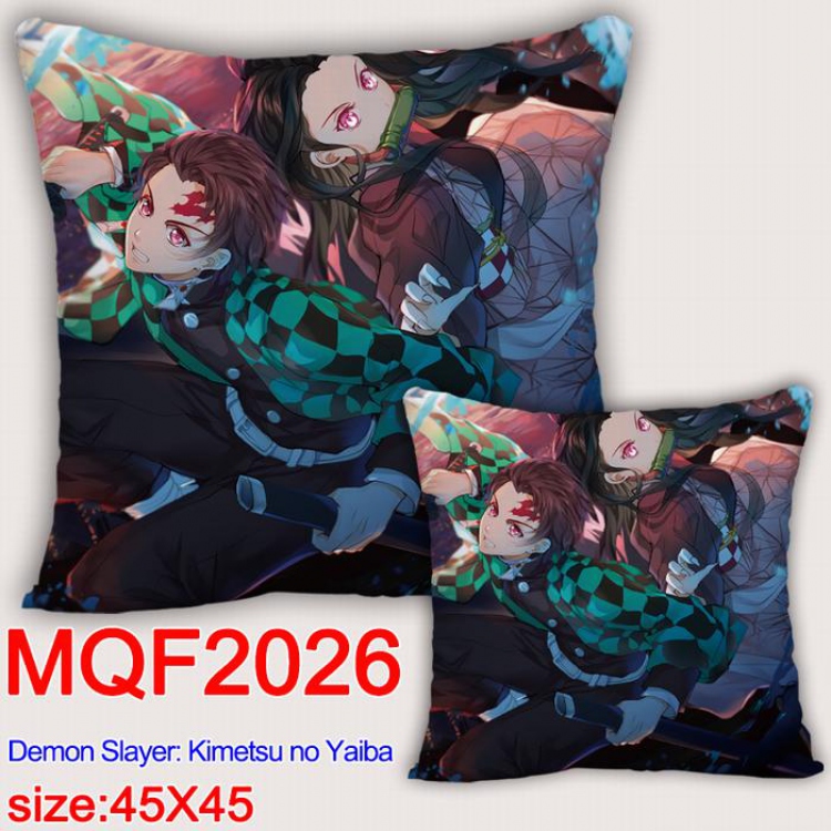 Demon Slayer Kimets Double-sided full color pillow dragon ball 