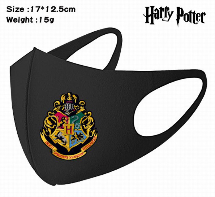 Harry Potter-2A Black Anime color printing windproof dustproof breathable mask price for 5 pcs
