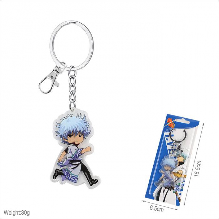 Gintama-1 Acrylic Keychain pendant price for 5 pcs