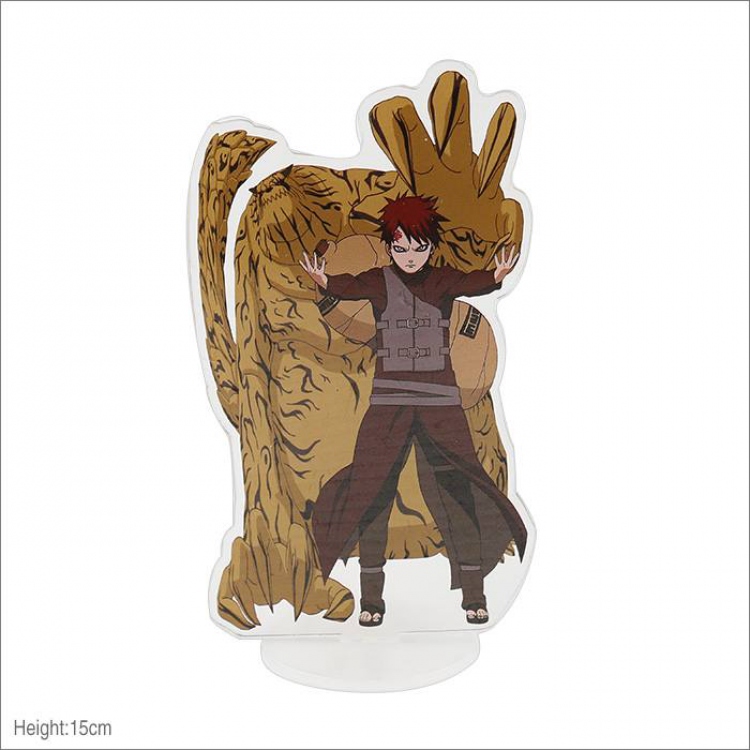 Naruto Acrylic standing sign decoration 15CM Style C