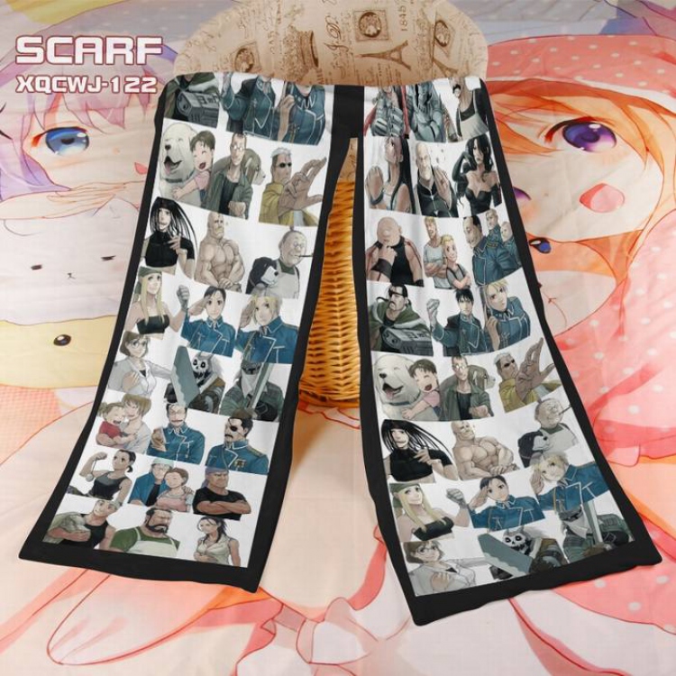 Fullmetal Alchemist Full color velvet scarf XQCWJ-122