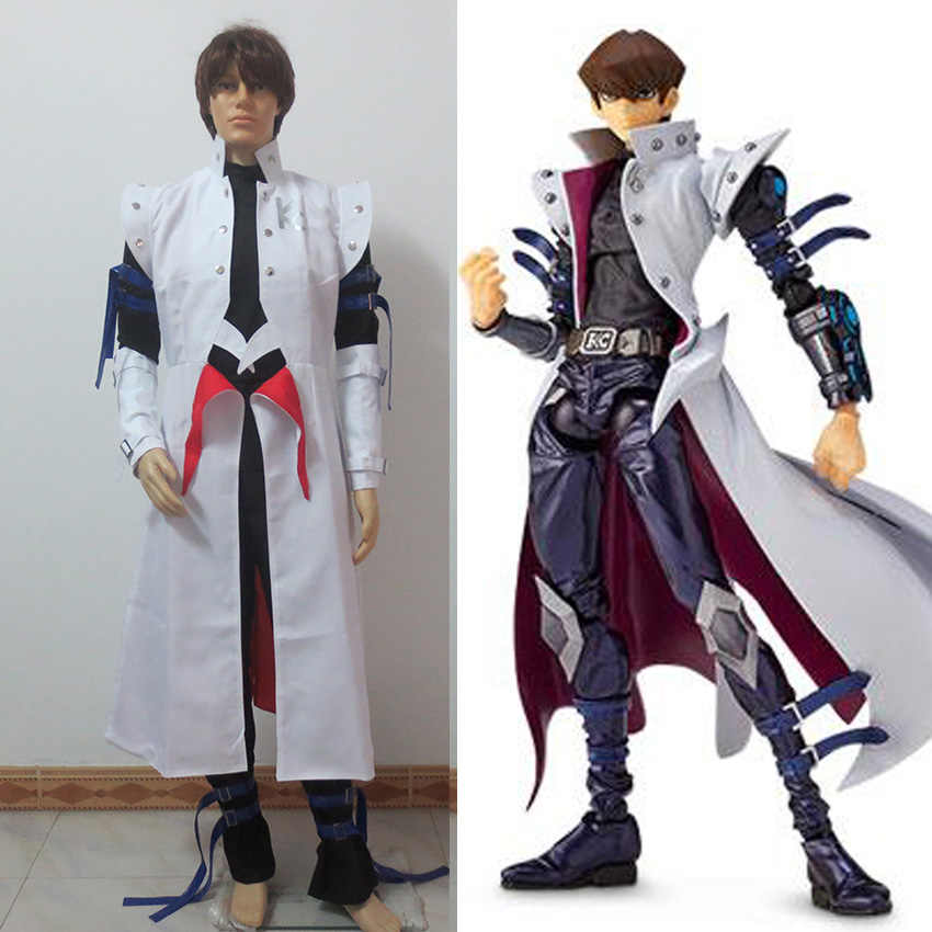 Yu-Gi-Oh!Yu Gi Oh GX Seto Kaiba cosplay costume Adult Men Halloween Costume Custom Made L,XL,XXL