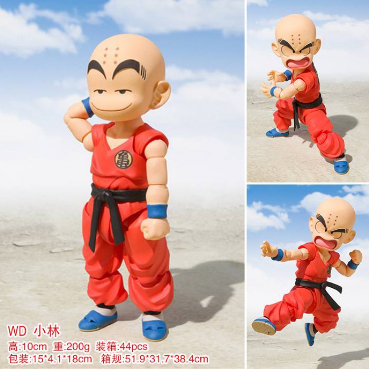 WD Dragon Ball Kuririn Boxed Figure Decoration Model 10CM 0.2KG 15X4.1X18CM