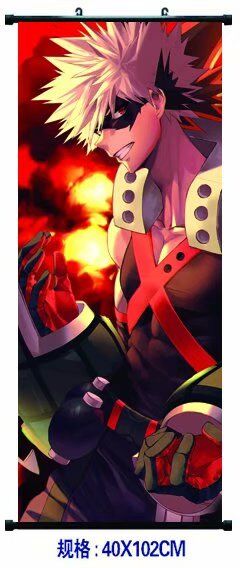 my hero academia anime wallscroll 40*102cm