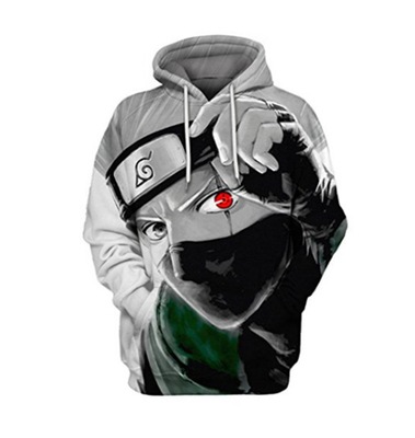 naruto anime hoodie 2xs to 4xl