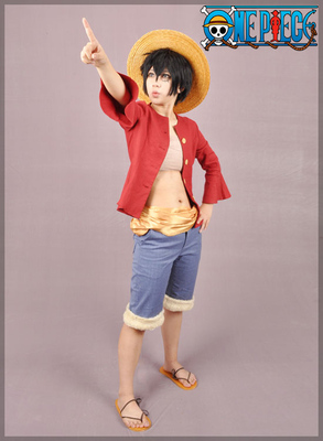 One piece Monkey·D·Luffy Two Years Later Cosplay Costume XXS XS S M L XL XXL XXXL 7 days prepare