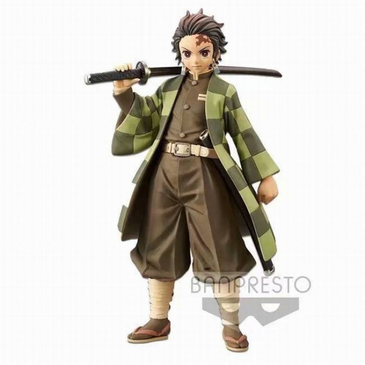 Demon Slayer Kimets Kamado Tanjirou Boxed Figure Decoration Model 18CM 195G