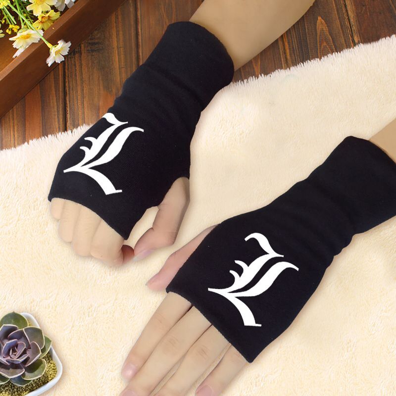 death note anime glove