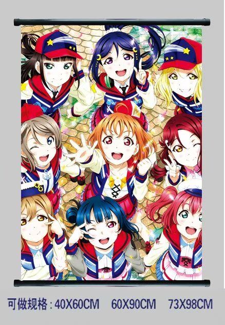 love live anime wallscroll 60*90cm