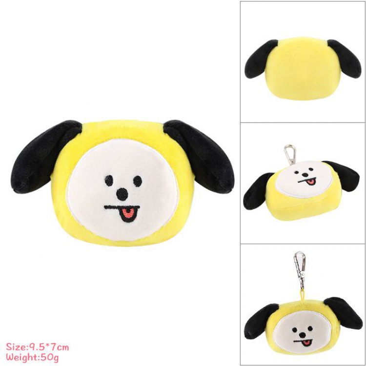 BTS Puppy Plush doll keychain pendant