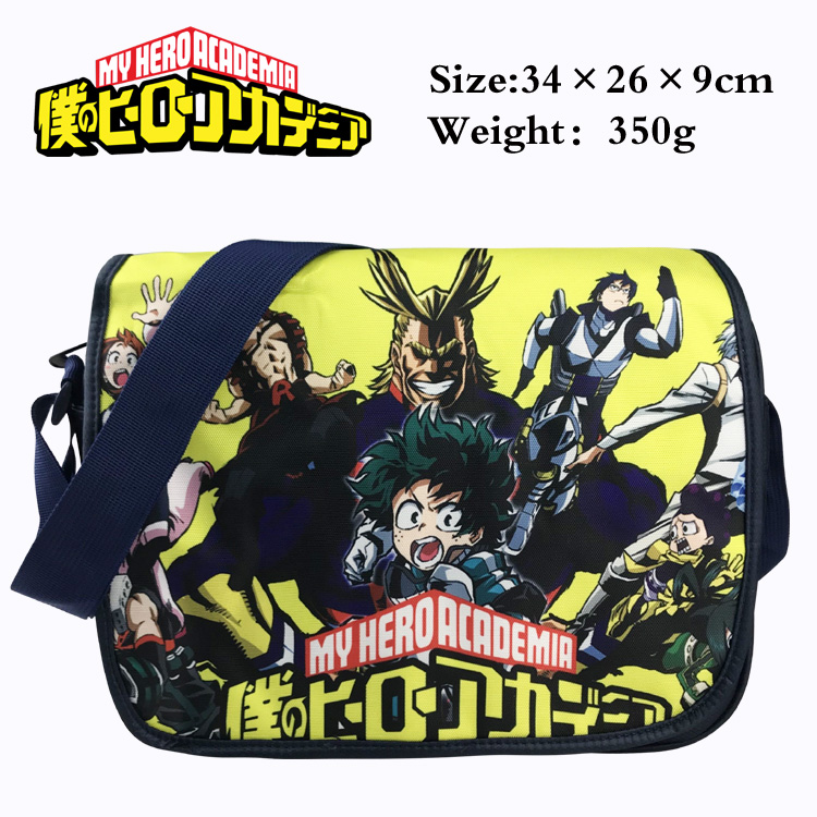 my hero academia anime 3d print school bag