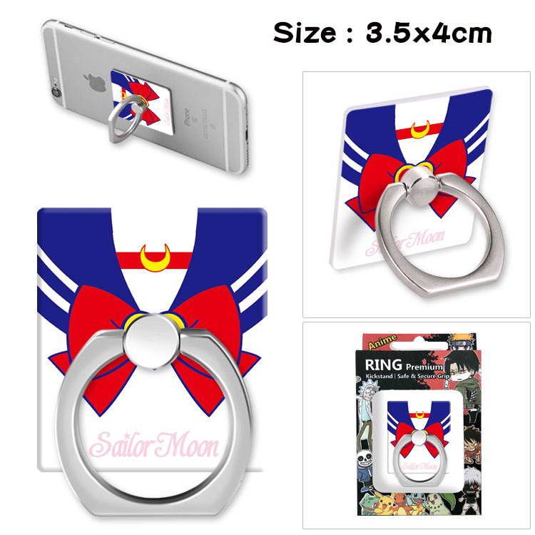 sailormoon Ring acrylic zinc alloy mobile phone holder Universal plate holder