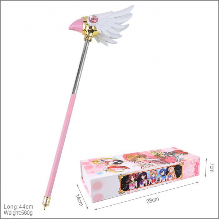 Card Captor Sakura Weapon Cosplay tool 44CM 560G