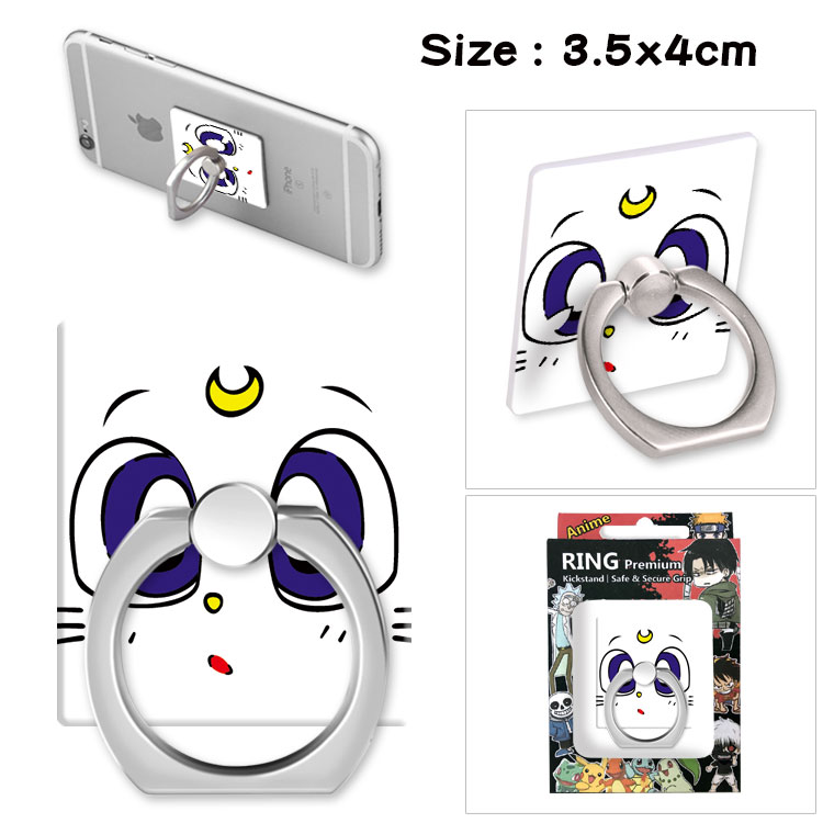 sailormoon Ring acrylic zinc alloy mobile phone holder Universal plate holder