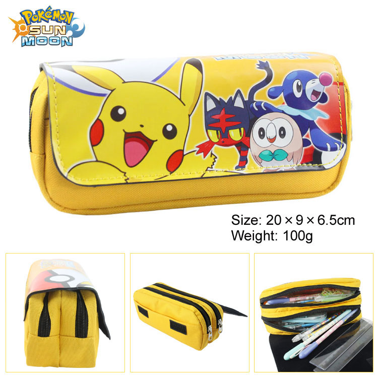 pokemon anime pencil bag