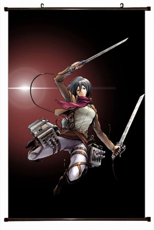 Attack on Titan Plastic pole cloth painting Wall Scroll 60X90CM preorder 3 days J12-185