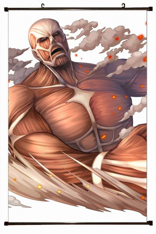 Attack on Titan Plastic pole cloth painting Wall Scroll 60X90CM preorder 3 days J12-157