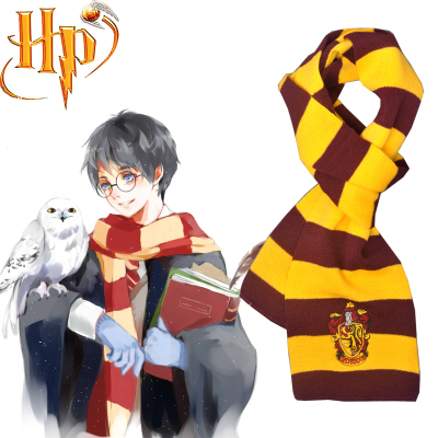 Harry Potter Harry James Potter Gryffindor Scarf Fim Cosplay Accessories 150*17cm