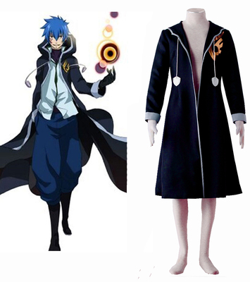 Fairy Tail Jellal Fernandes Overcoat Uniform Anime Cosplay Costume XXS XS S M L XL XXL XXXL 7 days prepare