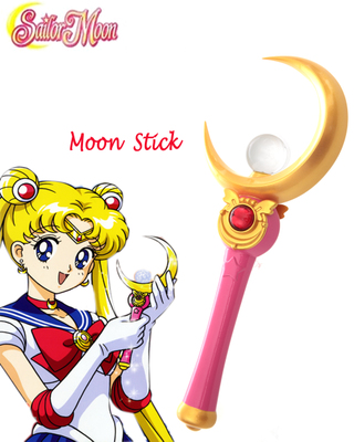 Sailor Moon Princess Sailor Moon Tsukino Usagi Moon Stick Anime Cosplay Accessories 27.5cm