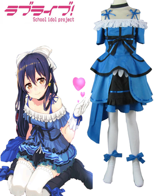 Love Live! Sonoda Umi Chapter 12 Green Lolita Dress Cosplay Costume XXS XS S M L XL XXL XXXL 7 days prepare