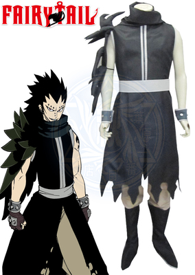 Fairy Tail Gajeel Redfox After Seven Years Cosplay Costume XXS XS S M L XL XXL XXXL 7 days prepare