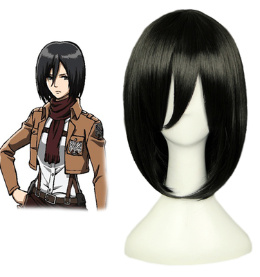 Attack on TitanMikasa Ackerman Cosplay Wig 40cm