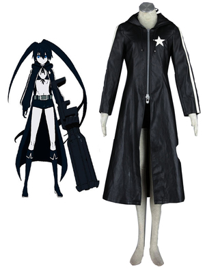 Vocaloid Black★Rock Shooter Cosplay Costume XXS XS S M L XL XXL XXXL 7 days prepare