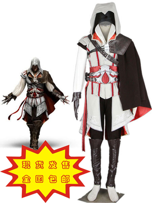 Assassin's Creed Ezio Autitore da Firenze Cosplay CostumeXXS XS S M L XL XXL XXXL 7 days prepare